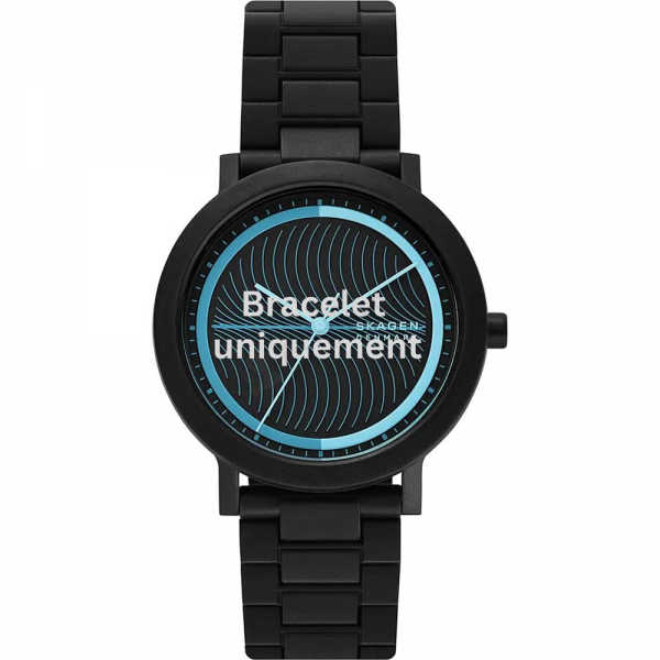 Bracelet résine noir Skagen - AAREN OCEAN / SKW6769-Bracelet de montre-AtelierNet
