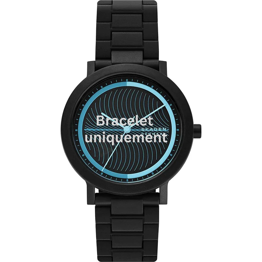 Bracelet résine noir Skagen - AAREN OCEAN / SKW6769-Bracelet de montre-AtelierNet