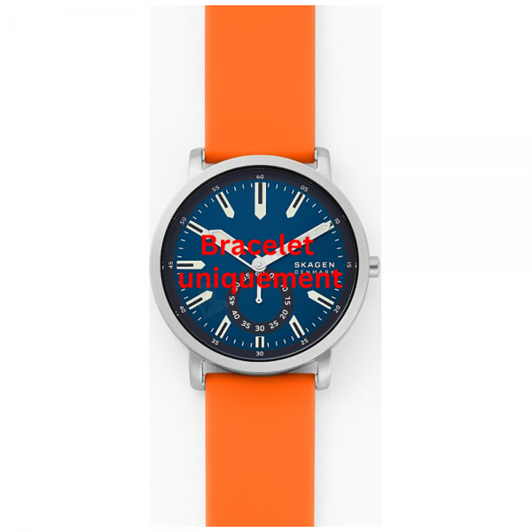 Bracelet caoutchouc orange Skagen - COLDEN / SKW6648-Bracelet de montre-AtelierNet