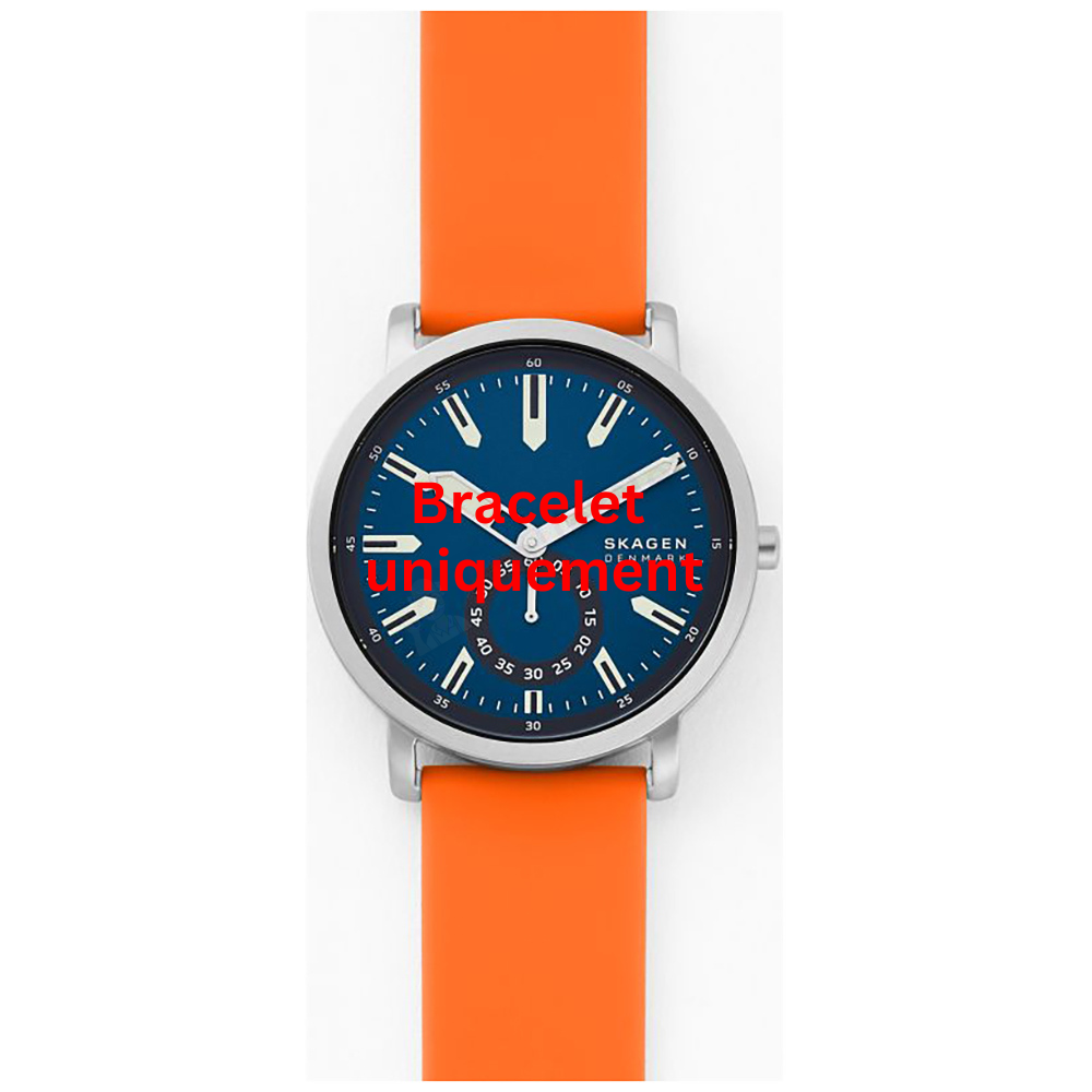 Bracelet caoutchouc orange Skagen - COLDEN / SKW6648-Bracelet de montre-AtelierNet