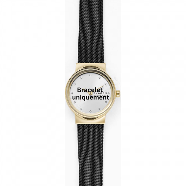 Bracelet métal noir Skagen - FREJA / SKW2851-Bracelet de montre-AtelierNet