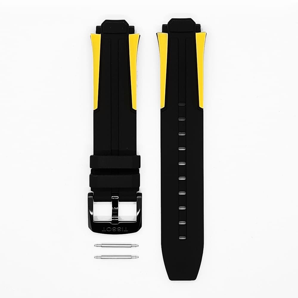 Bracelet silicone Tissot / PRC200 / T603040819-Bracelet Montre Silicone / Caoutchouc-AtelierNet