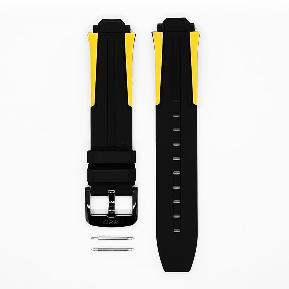 Bracelet silicone Tissot / T-RACE CYCLING / T603040819-Bracelet Montre Silicone / Caoutchouc-AtelierNet