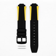 Bracelet silicone Tissot / T-RACE CYCLING / T603040819-Bracelet Montre Silicone-AtelierNet