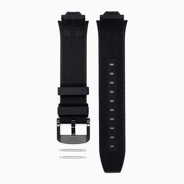 Bracelet silicone Tissot / PRC200 / T603040819-Bracelet Montre Silicone / Caoutchouc-AtelierNet